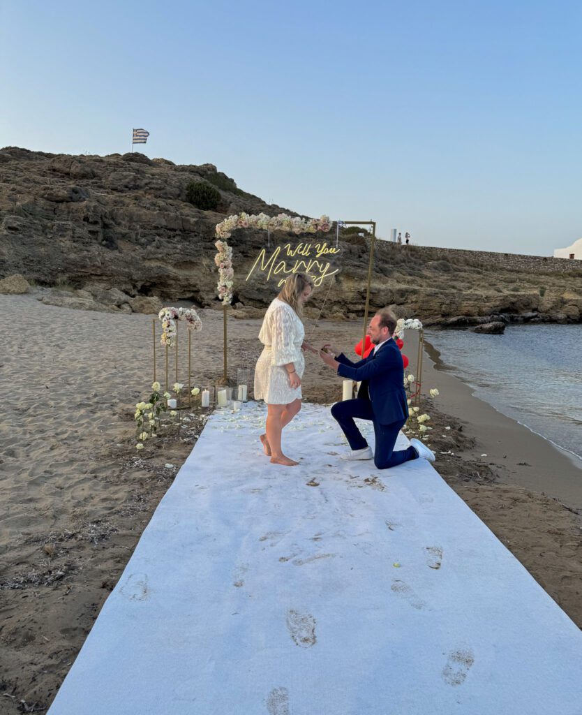 Beach Proposal Setups in Zakynthos