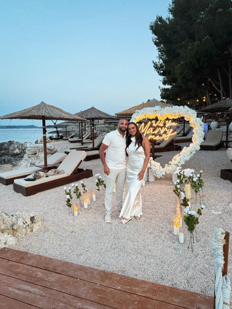 Beach Proposal Setups in Zakynthos